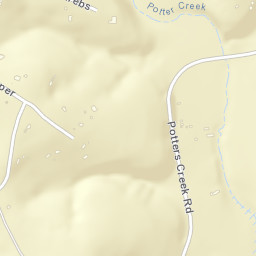Potters Creek Rd, Canyon Lake, TX Street Map