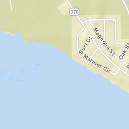 Sun N Sand Beaches Florida Street Map