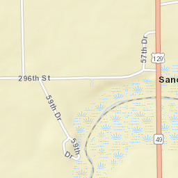 Sandy Point Florida Street Map