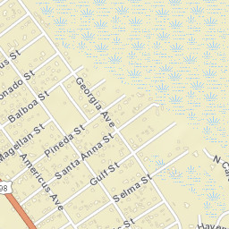 Saint Joe Beach Florida Street Map