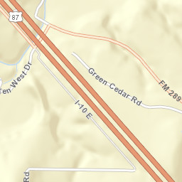 32 Green Cedar Road, Boerne, TX 78006 Street Map