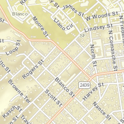 253-299 West Hopkins Street, San Marcos Street Map