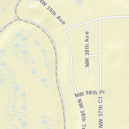 Wanamake Florida Street Map