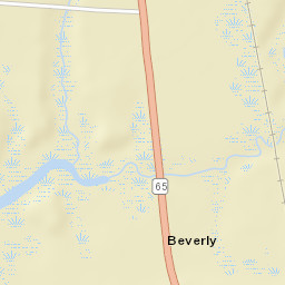 Beverly Florida Street Map