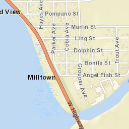 Highland View Florida Street Map