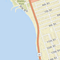 Port Saint Joe Florida Street Map