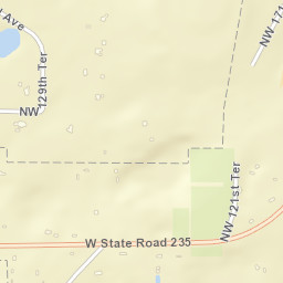 Newnansville Florida Street Map