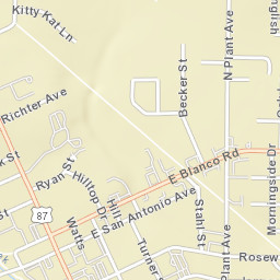204 East San Antonio Avenue, Boerne, TX Street Map