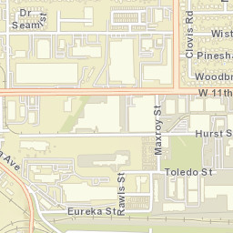 2727 West 11th Street Houston TX Street Map