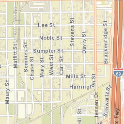 2000-2198 Quitman St, Houston, TX Street Map