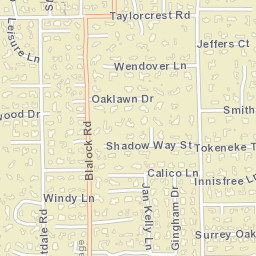 458-466 Jan Kelly Lane Piney Point Village Street Map