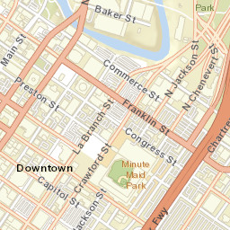 300-398 Fannin Street Houston TX Street Map