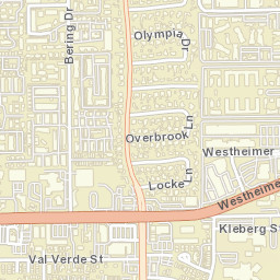 5601-5633 Farm to Market 1093 Houston Street Map