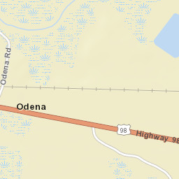 Odena Florida Street Map