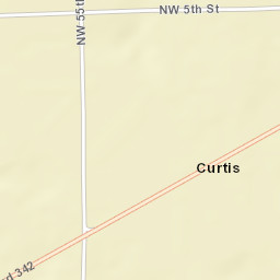 Curtis Florida Street Map