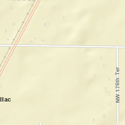 Cadillac Florida Street Map