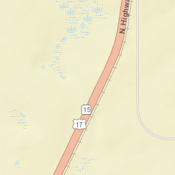 Teasdale Florida Street Map