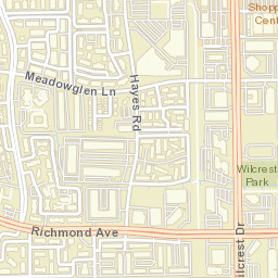 2983-3019 Hayes Road Houston TX Street Map