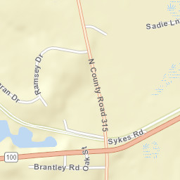 Grandin Florida Street Map