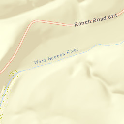 Ranch Road 674, Rocksprings, TX 78880 Street Map