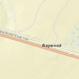 Baywood Florida Street Map