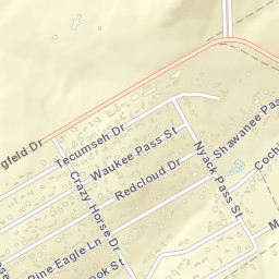 1382 East Borgfeld Drive, San Antonio, TX Street Map