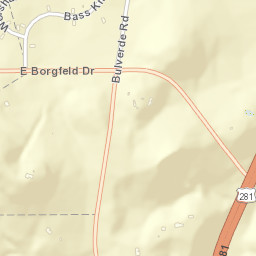 2290 East Borgfeld Drive, San Antonio, TX Street Map