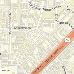 6200 Savoy Drive Houston TX 77036 Street Map