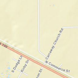 Carraway Florida Street Map