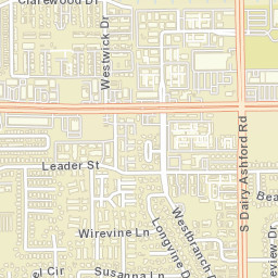 12971-13027 Clarewood Drive Houston TX Street Map