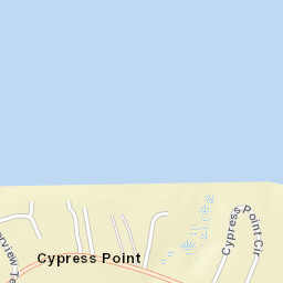 Cypress Point Florida Street Map