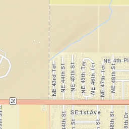 Ruthland Florida Street Map