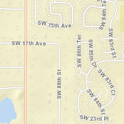 Shannon Wood Florida Street Map