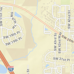 4501 SW 20th Ave, Gainesville, FL 32607 Street Map