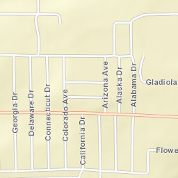 Oak Ridge Park Florida Street Map