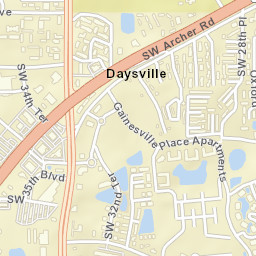 Daysville Florida Street Map