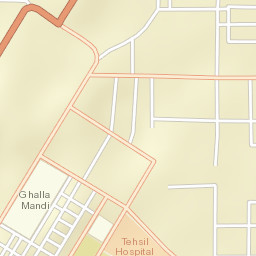 Harunabad Street Map