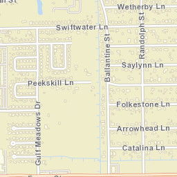 10100-10198 Randolph Street Houston TX Street Map