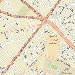 Shiraz Street Map