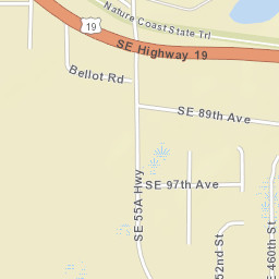 Eugene Florida Street Map