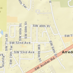 Arredondo Florida Street Map