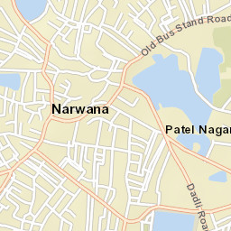 Narwana Street Map