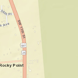 Rocky Point Florida Street Map