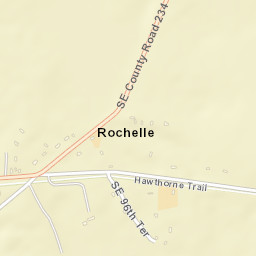 Rochelle Florida Street Map