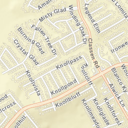 4267-4299 Knollpond, San Antonio, TX Street Map