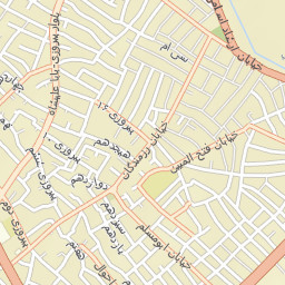 Bandar Ganaveh Street Map