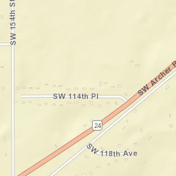 Peach Orchard Florida Street Map