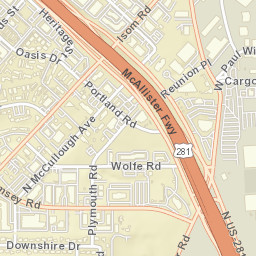 440-448 East Ramsey Road, San Antonio, TX  Street Map