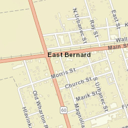 North Dill Street, East Bernard, TX 77435 Street Map