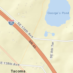 Tacoma Florida Street Map